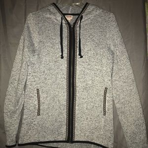 S🚫LD Burnout Zip-up Hoodie